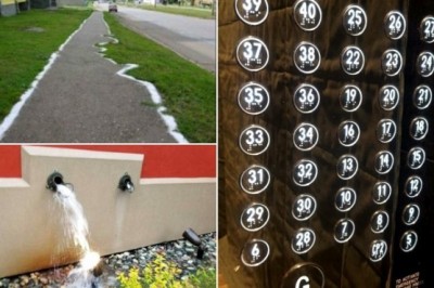 Qiziqarli dunyo: Qo’li qiyshiq quruvchilar yaratgan “shedevrlar”