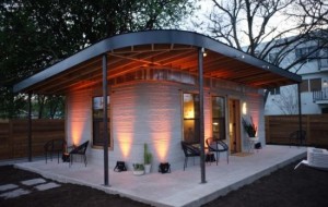 Sanoqli soatlarda 3D-printer yordamida barpo etilgan a’lo darajadagi ixcham uy ko’rinishi