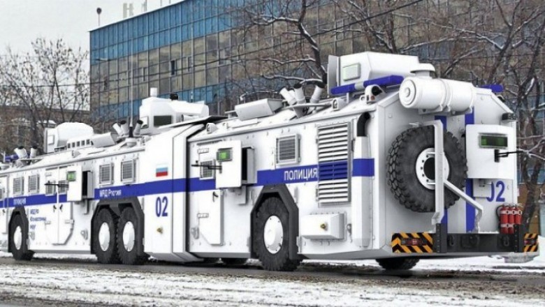 Moskva ko’chalaridagi yangi avtobus – "Bronebus" (1 aprel hazili)