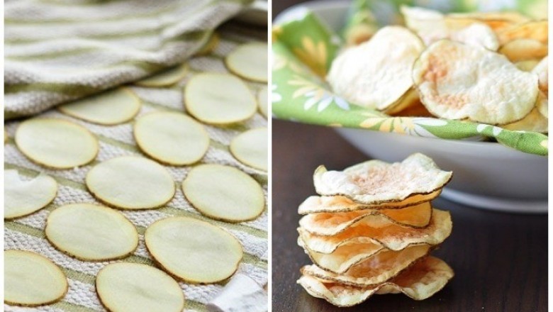 6 daqiqa ichida supermarketnikidan ham mazaliroq chipslarni mikroto’lqinli pechda tayyorlash usuli