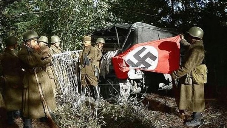 Fotopodborka: Ikkinchi Jahon urushi rangda (77 ta surat)