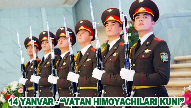 O`zbekiston bugun Vatan himoyachilari kunini nishonlayapti!