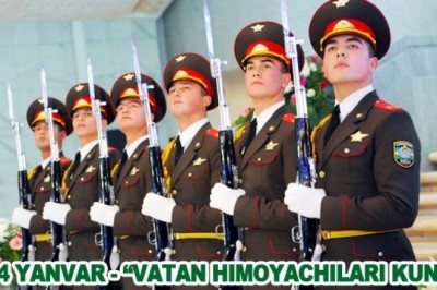 O`zbekiston bugun Vatan himoyachilari kunini nishonlayapti!