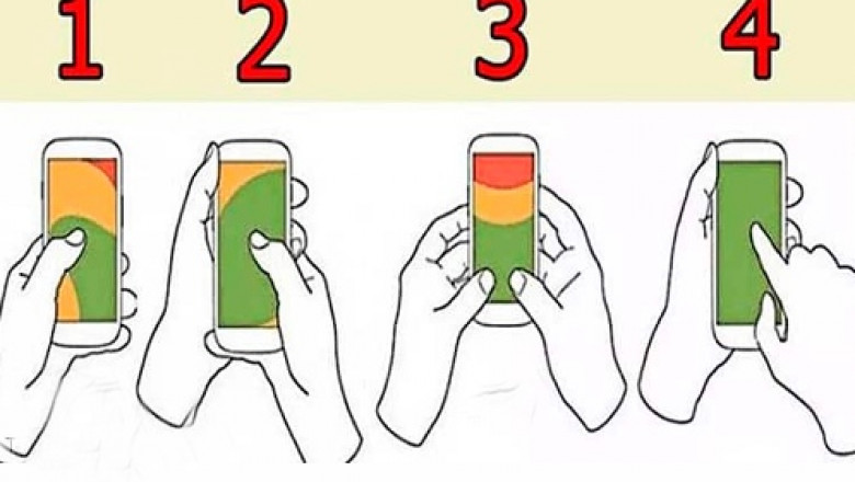Psixologik test: telefoningizni qanday ushlashingizga qarab qanday fe’l-atvor sohibi ekanligingizni bilib oling