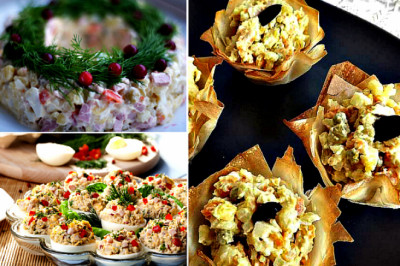 Yangi Yil dasturxoniga “siyqasi chiqqan” olivyeni ko’zni quvontiradigan qilib tortish usullari